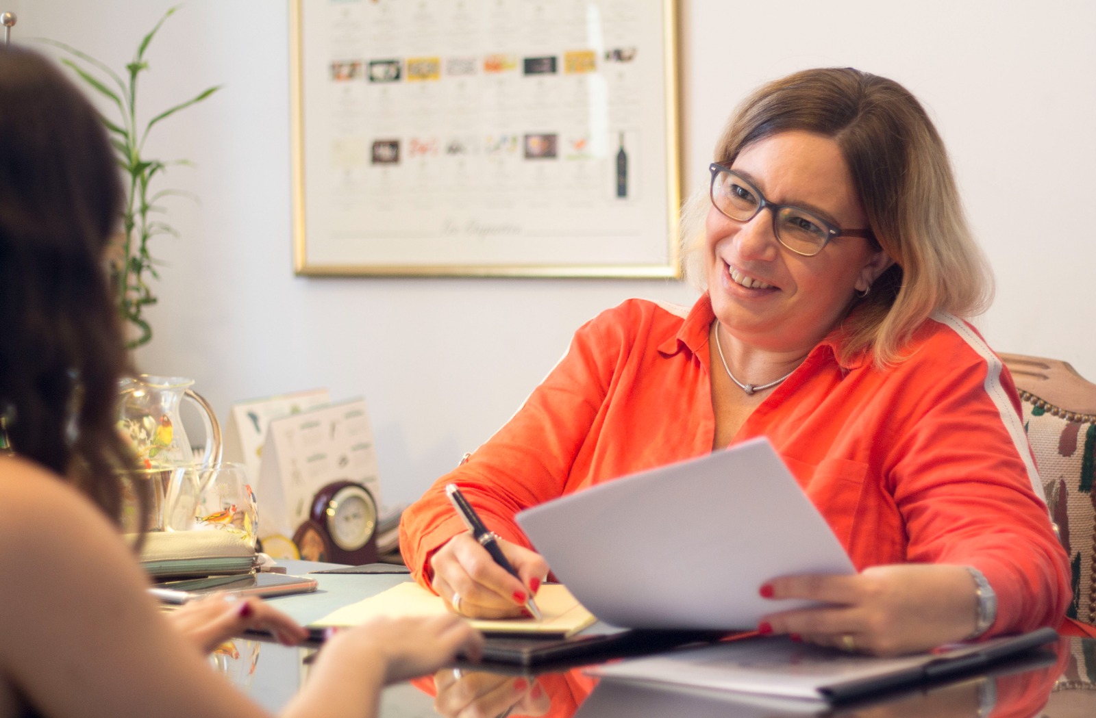 Dolores Lavaque en sesión de Coaching
